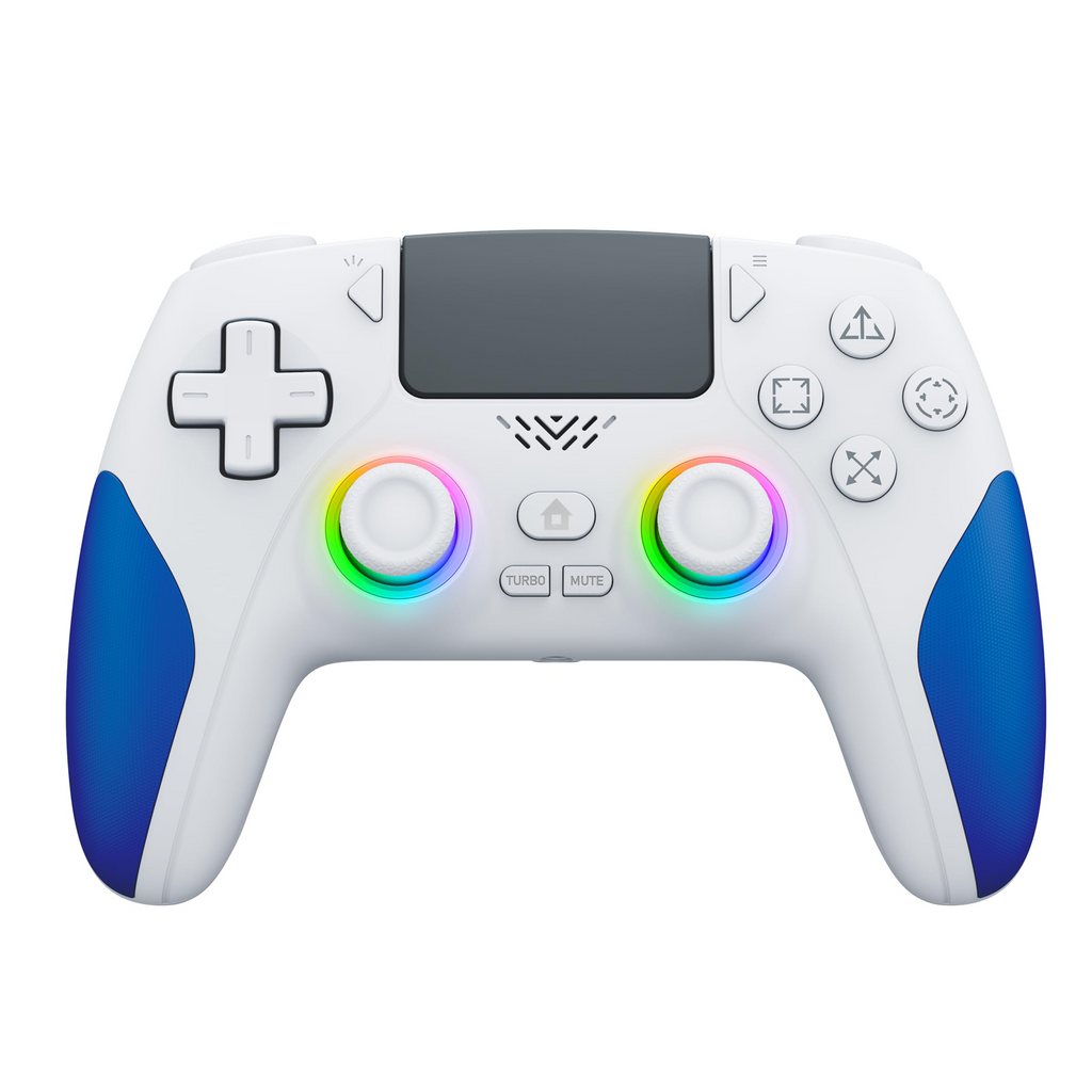 Wireless RGB Controller Compatible with P5/P5 Pro/P5 Slim with Dual Vibration & Six-Axis Sensor