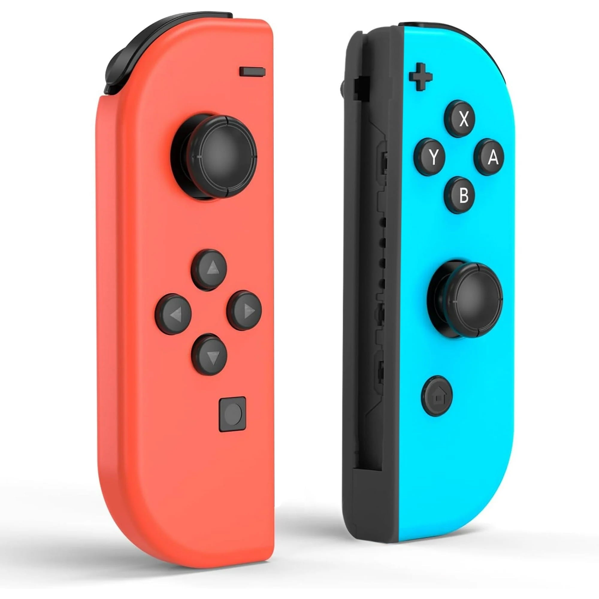 Colorfish Switch Controller for Nintendo Switch, Switch Remote Joy Pad supports Dual Vibration/Motion Control/Screenshot/Wake-up Red and Blue