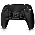 Colorfish Wireless Controller Compatible for P5, Bluetooth 5.0 with 1000mAh Battery, Dual Vibration, 6-Axis Motion Control, USB-C Charging, Gamepad Compatible with P5/Windows PC Black