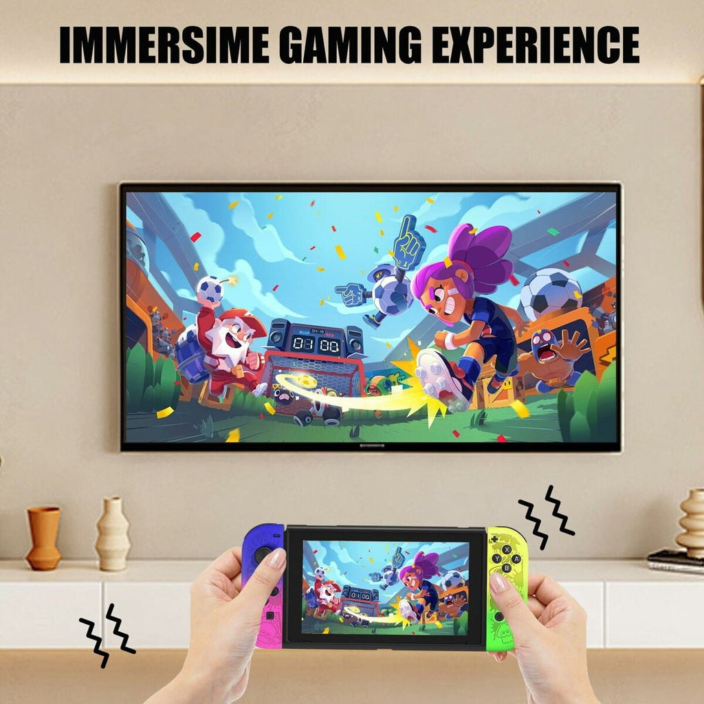 Colorfish Game Controller (L/R) for Nintendo Switch Controller- Special Edition Wireless Game Joypad